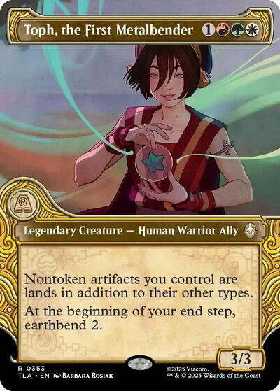 Toph, the First Metalbender (Showcase) (Avatar: The Last Airbender) Near Mint