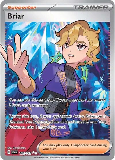 Briar - 163 (SV07: Stellar Crown) Near Mint Holofoil