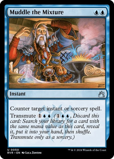 Muddle the Mixture (Ravnica Remastered) Light Play