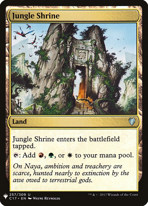 Jungle Shrine (Mystery Booster) Light Play