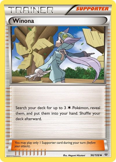 Winona (XY Roaring Skies) Near Mint