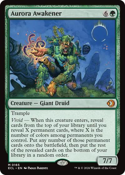 Aurora Awakener (Lorwyn Eclipsed) Near Mint Foil