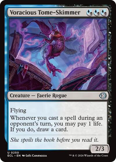 Voracious Tome-Skimmer (Lorwyn Eclipsed) Near Mint