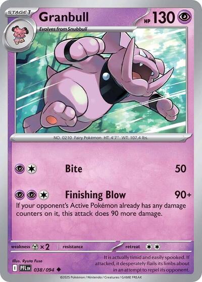 Granbull (ME02: Phantasmal Flames) Near Mint