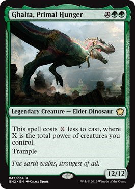 Ghalta, Primal Hunger (Magic Game Night 2019) Light Play