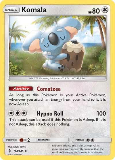 Komala (SM - Guardians Rising) Near Mint