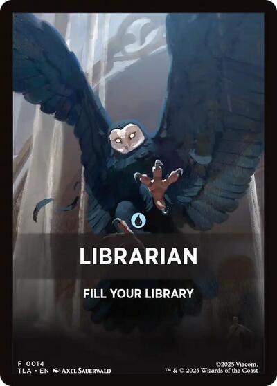 Librarian Theme Card (Avatar: The Last Airbender) Near Mint