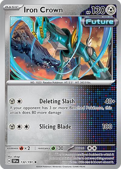 Iron Crown (SV08: Surging Sparks) Near Mint Reverse Holofoil