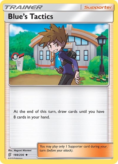 Blue's Tactics (SM - Unified Minds) Near Mint Reverse Holofoil