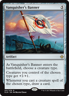 Vanquisher's Banner (Ixalan) Light Play Foil