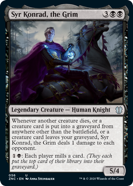Syr Konrad, the Grim (Commander 2020 Zendikar Rising) Near Mint