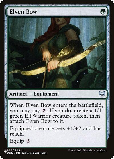 Elven Bow (The List) Near Mint