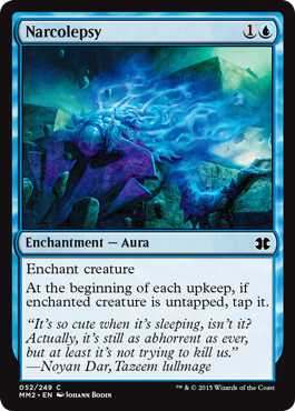 Narcolepsy (Modern Masters 2015) Light Play Foil