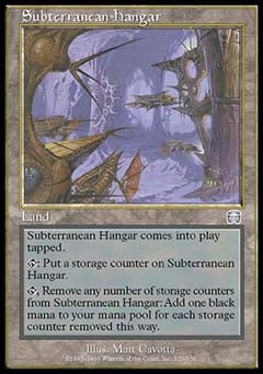 Subterranean Hangar (Mercadian Masques) Light Play