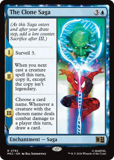 The Clone Saga (Commander: Marvel Super Heroes) Near Mint Foil