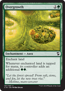 Overgrowth (Commander 2018) Light Play