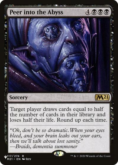 Peer into the Abyss (The List) Near Mint
