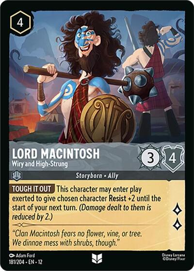 Lord Macintosh - Wiry and High-Strung (Wilds Unknown) Near Mint