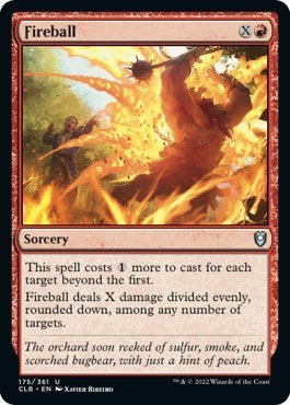 Fireball (Commander Legends: Battle for Baldur's Gate) Near Mint Foil