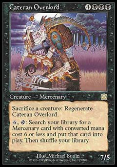 Cateran Overlord (Mercadian Masques) Light Play