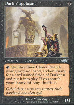 Dark Supplicant (Legions) Light Play