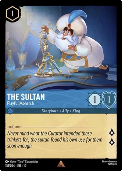 The Sultan - Playful Monarch (Whispers in the Well) Near Mint