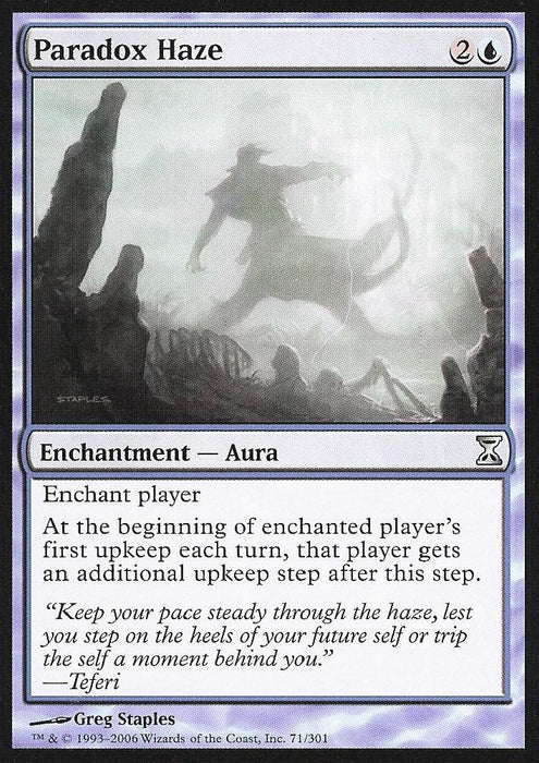 Paradox Haze (Time Spiral) Light Play