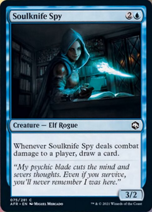 Soulknife Spy (Adventures in the Forgotten Realms) Light Play Foil