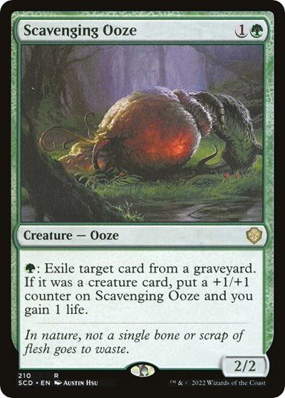 Scavenging Ooze (Commander 2022 Starter Decks) Light Play