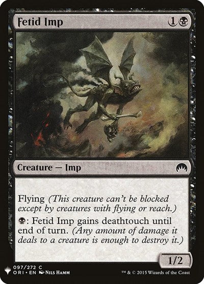 Fetid Imp (Mystery Booster) Light Play