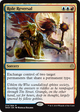 Role Reversal (War of the Spark) Light Play