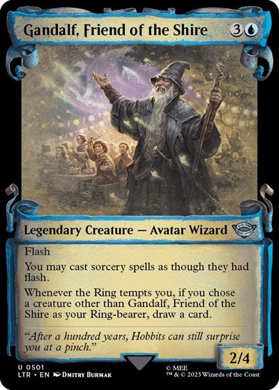 Gandalf, Friend of the Shire (Showcase Scrolls) (Universes Beyond: The Lord of the Rings: Tales of Middle-earth) Light Play