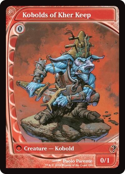 Kobolds of Kher Keep (Future Sight) (Mystery Booster 2) Near Mint
