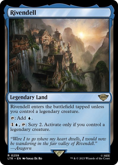 Rivendell (Universes Beyond: The Lord of the Rings: Tales of Middle-earth) Light Play