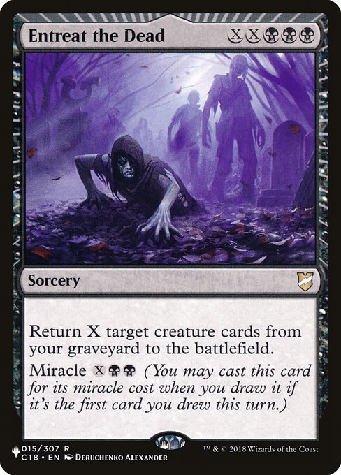 Entreat the Dead (The List) Light Play