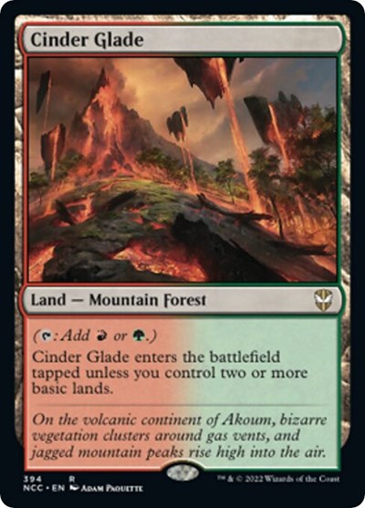 Cinder Glade (Commander: Streets of New Capenna) Light Play