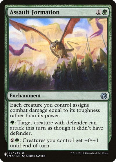 Assault Formation (The List) Near Mint