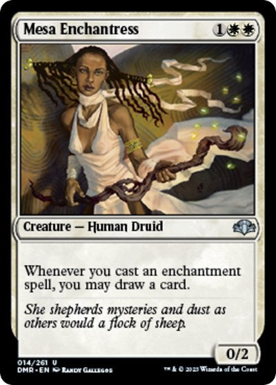 Mesa Enchantress (Dominaria Remastered) Near Mint Foil