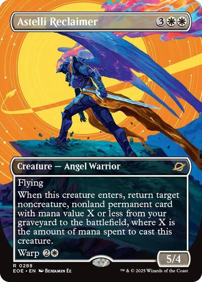 Astelli Reclaimer (Borderless) (Edge of Eternities) Near Mint