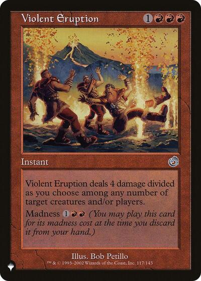 Violent Eruption (The List) Near Mint