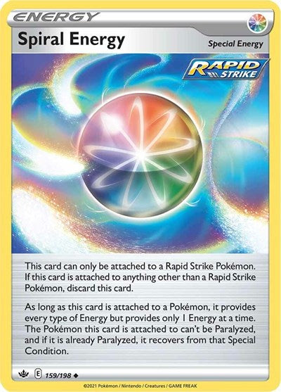 Spiral Energy (SWSH06: Chilling Reign) Near Mint