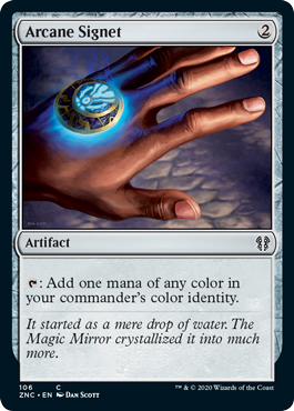 Arcane Signet (Commander 2020 Zendikar Rising) Light Play