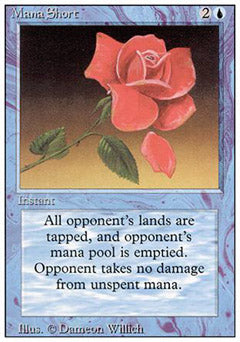 Mana Short (Revised) Light Play