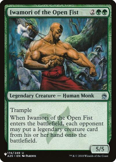 Iwamori of the Open Fist (The List) Near Mint
