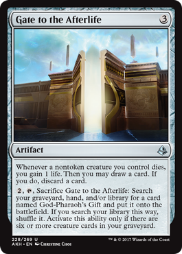 Gate to the Afterlife (Amonkhet) Light Play Foil