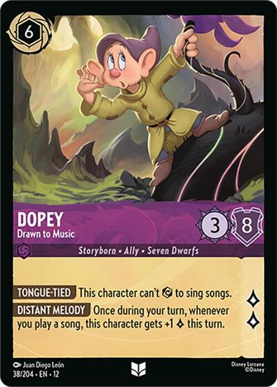 Dopey - Drawn to Music (Wilds Unknown) Near Mint