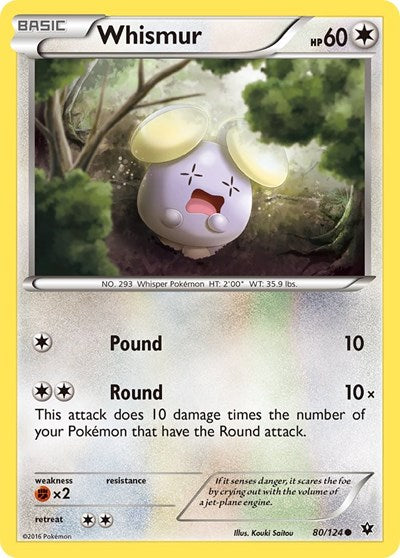 Whismur (XY - Fates Collide) Near Mint