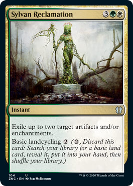 Sylvan Reclamation (Commander 2020 Zendikar Rising) Near Mint