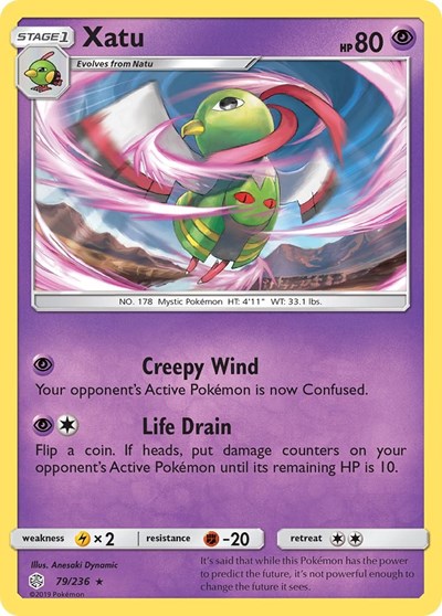 Xatu (SM - Cosmic Eclipse) Near Mint