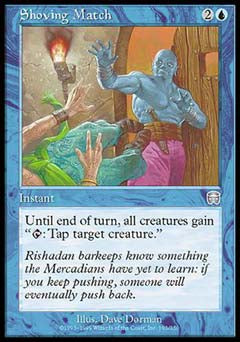 Shoving Match (Mercadian Masques) Light Play